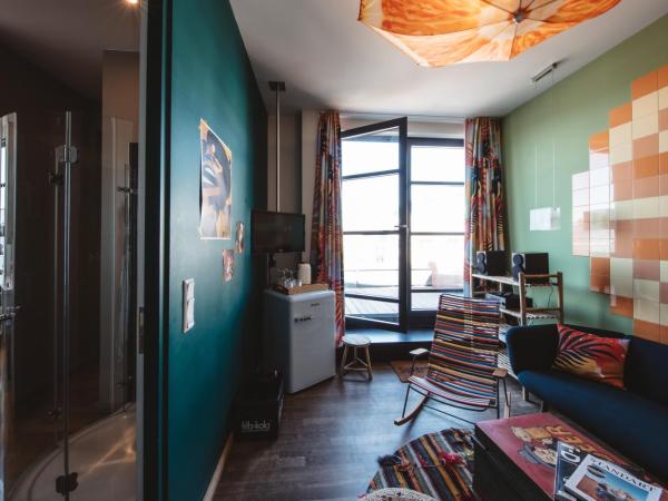 Superbude Hamburg Altona : photo 4 de la chambre suite quadruple sur le toit