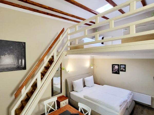 Marcel Apartments Leipzig : photo 5 de la chambre appartement en duplex