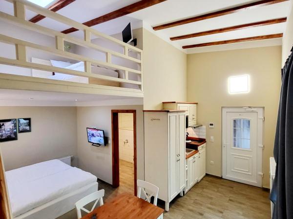 Marcel Apartments Leipzig : photo 6 de la chambre appartement en duplex