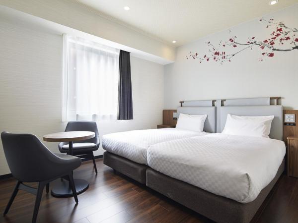 Via Inn Hakataguchi Ekimae : photo 1 de la chambre chambre lits jumeaux (2 adultes) - non-fumeurs