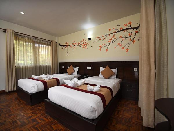 Hotel Thamel Park : photo 2 de la chambre chambre lits jumeaux deluxe