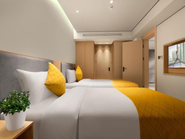 Citadines Gaoxin Chengdu : photo 2 de la chambre suite 1 chambre lits jumeaux de luxe