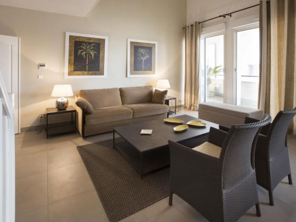 Cannes Croisette Prestige Apart'hotel : photo 3 de la chambre  appartement 2 chambres en duplex