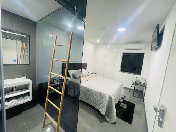 Ergosuites : photo 2 de la chambre chambre double avec salle de bains privative