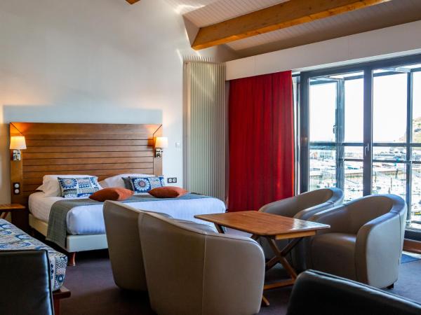 Hotel Le Grand Pavois : photo 5 de la chambre suite deluxe (4 personnes) - vue sur mer