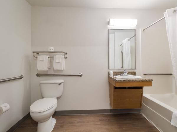 WoodSpring Suites Houston I-45 Airtex : photo 3 de la chambre suite avec 2 lits doubles - accessible aux personnes à mobilité réduite/non-fumeurs