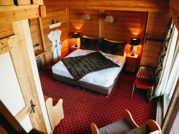 Les Grands Montets Hotel & Spa : photo 5 de la chambre chambre supérieure - vue sur mont-blanc