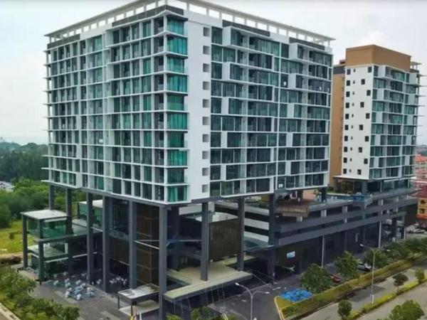 D Wharf Port Dickson Private Condo Waterfront : photo 3 de la chambre studio avec balcon