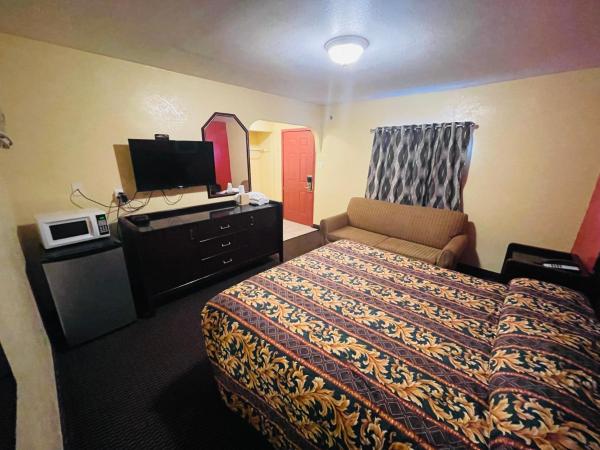 Royal Palms Motel : photo 1 de la chambre chambre lit king-size deluxe