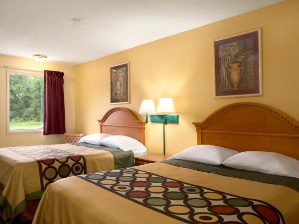 Super 8 by Wyndham Indianapolis-Southport Rd : photo 5 de la chambre chambre 2 lits queen-size - non-fumeurs