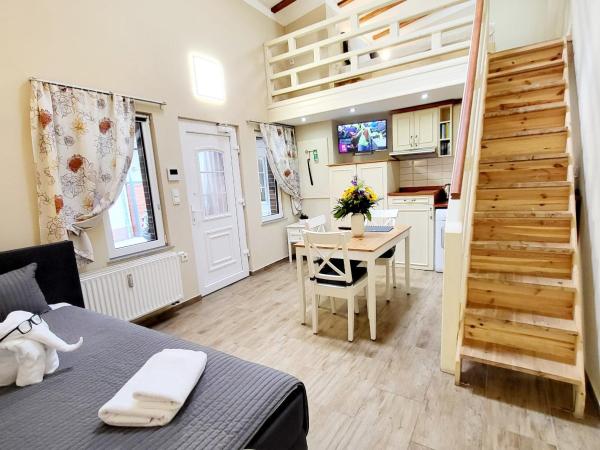 Marcel Apartments Leipzig : photo 3 de la chambre appartement en duplex