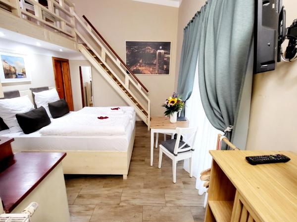 Marcel Apartments Leipzig : photo 4 de la chambre appartement en duplex