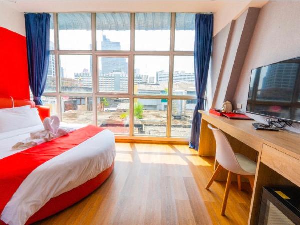 Sapphire hotel Silom Bangkok : photo 5 de la chambre chambre lit king-size deluxe