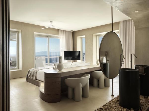 Lovia Mykonos : photo 1 de la chambre suite 2 chambres avec piscine privée - vue sur mer