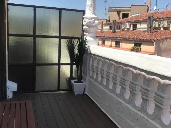 Madrisol : photo 6 de la chambre chambre double ou lits jumeaux avec terrasse