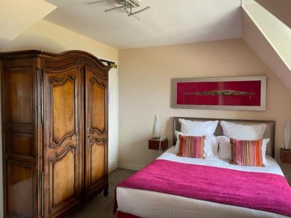 Hôtel de la Pointe du Grouin : photo 1 de la chambre chambre lit queen-size - vue sur mer