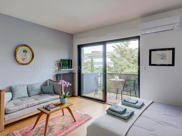 La Galerie : photo 3 de la chambre chambre double - vue sur jardin