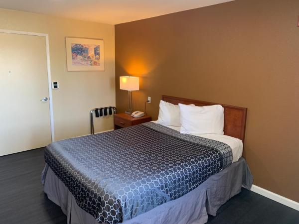 Rodeway Inn Sacramento-University Area : photo 5 de la chambre chambre lit queen-size accessible aux personnes à mobilité réduite - non-fumeurs