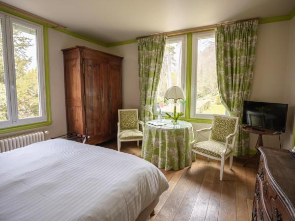 Le Manoir des Impressionnistes - Bord de Mer : photo 1 de la chambre chambre double - vue sur jardin
