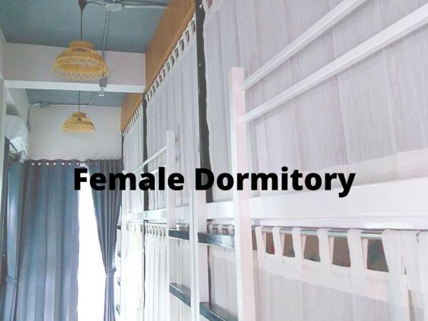 Baan Mai Kradan Hostel Chiang Rai : photo 1 de la chambre lit dans dortoir pour femmes de 6 lits