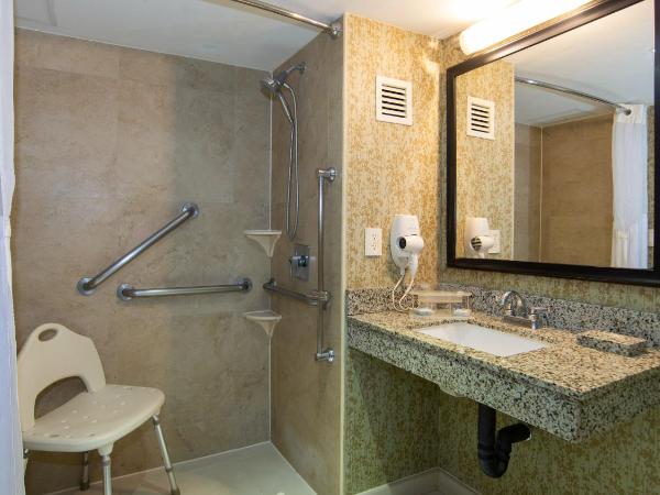 Holiday Inn Express & Suites Cuernavaca, an IHG Hotel : photo 2 de la chambre chambre lit king-size standard avec douche accessible en fauteuil roulant - adaptée aux personnes à mobilité réduite