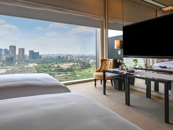 Grand Hyatt Gurgaon : photo 6 de la chambre chambre lits jumeaux - accès au club