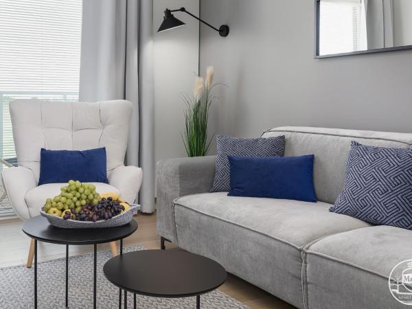 Polanki Aqua - Aquapark, Free Parking, Apartments M&M Kołobrzeg : photo 5 de la chambre apartment with balcony no pets