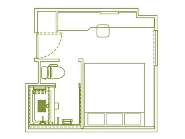Henn na Hotel Osaka Shinsaibashi : photo 2 de la chambre chambre lit king-size