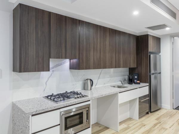 Meriton Suites Church Street, Parramatta : photo 2 de la chambre suite 1 chambre pour personnes à mobilité réduite