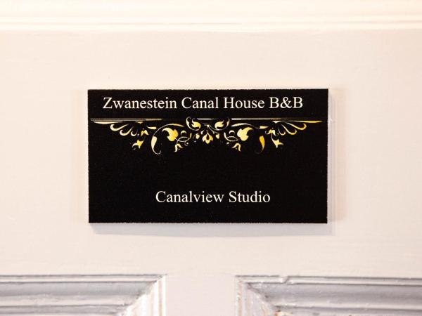 Zwanestein Canal House : photo 2 de la chambre studio - vue sur canal