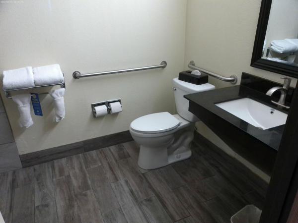 Days Inn & Suites by Wyndham Tucson/Marana : photo 6 de la chambre chambre lit king-size avec douche à l'italienne - accessible aux personnes à mobilité réduite - non-fumeurs