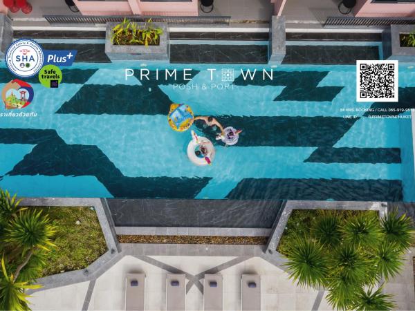 PRIME TOWN - Posh & Port Hotel PHUKET : photo 2 de la chambre chambre supérieure avec vue sur la piscine