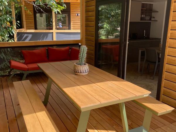 Urban Gardens Gent : photo 3 de la chambre lodge 4 persons