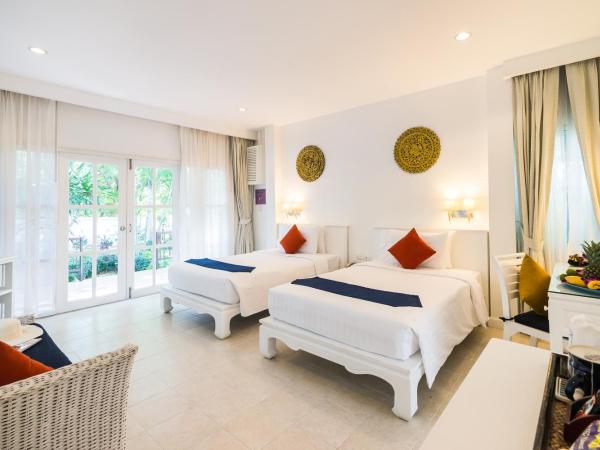 Laksasubha Hua Hin : photo 1 de la chambre grande chambre lits jumeaux - vue sur jardin
