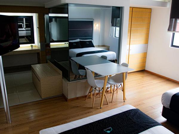 Hotel Contadero Suites y Villas : photo 4 de la chambre chambre double avec 2 lits doubles