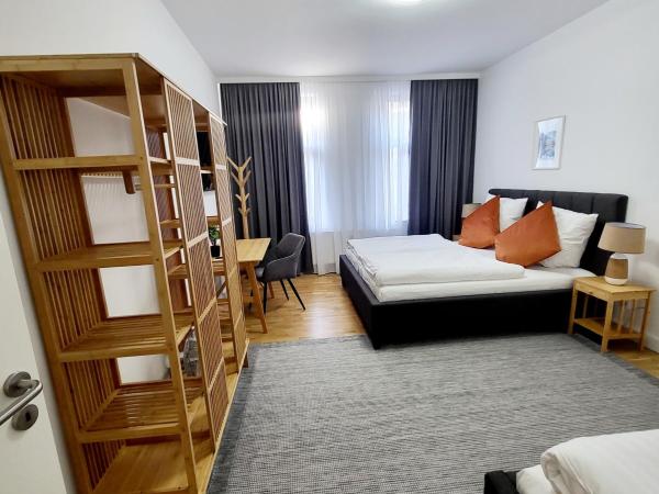 Marcel Apartments Leipzig : photo 2 de la chambre appartement 2 chambres avec balcon