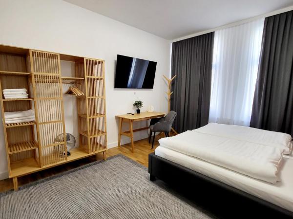 Marcel Apartments Leipzig : photo 5 de la chambre appartement 2 chambres avec balcon