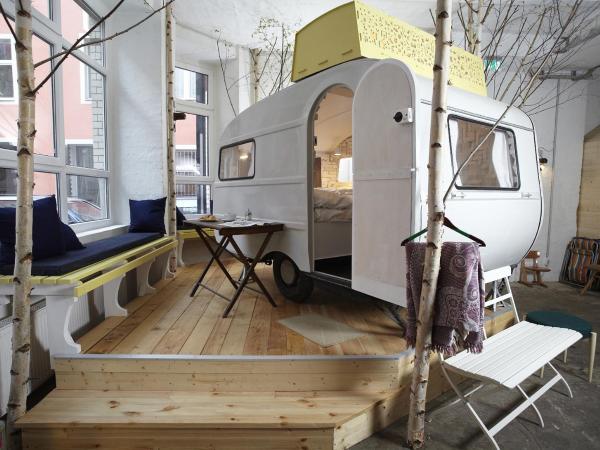 Hüttenpalast : photo 1 de la chambre caravane ou cabane