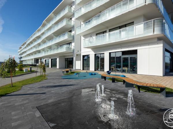 Polanki Aqua - Aquapark, Free Parking, Apartments M&M Kołobrzeg : photo 6 de la chambre appartement avec balcon