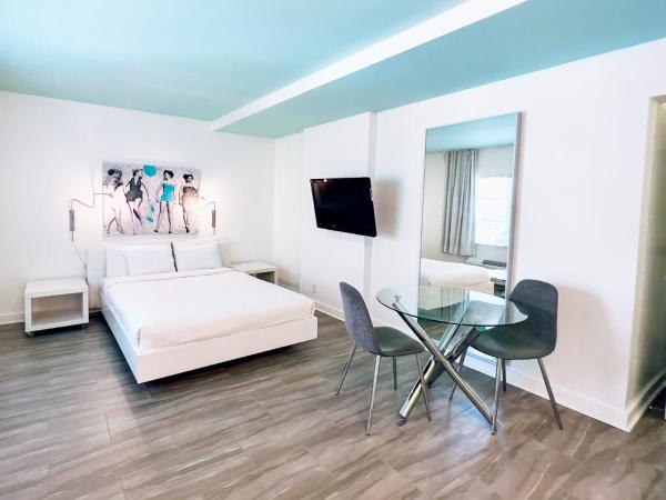 Aqua Hotel : photo 1 de la chambre studio lit queen-size deluxe - accessible aux personnes à mobilité réduite