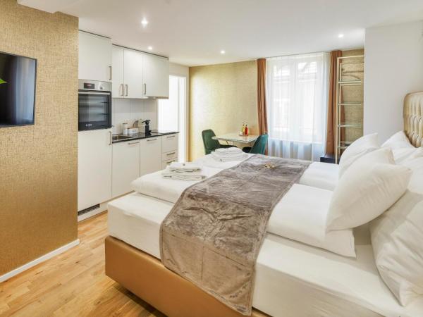 EH Apartments Saturn : photo 2 de la chambre studio lit king-size deluxe