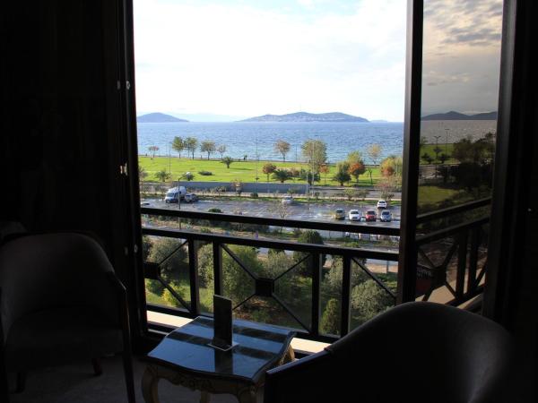 Hotel Suadiye : photo 5 de la chambre chambre deluxe - vue sur mer