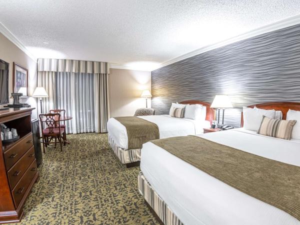 Salt Lake Plaza Hotel SureStay Collection by Best Western : photo 2 de la chambre chambre avec 2 lits queen-size et baignoire - accessible aux personnes à mobilité réduite