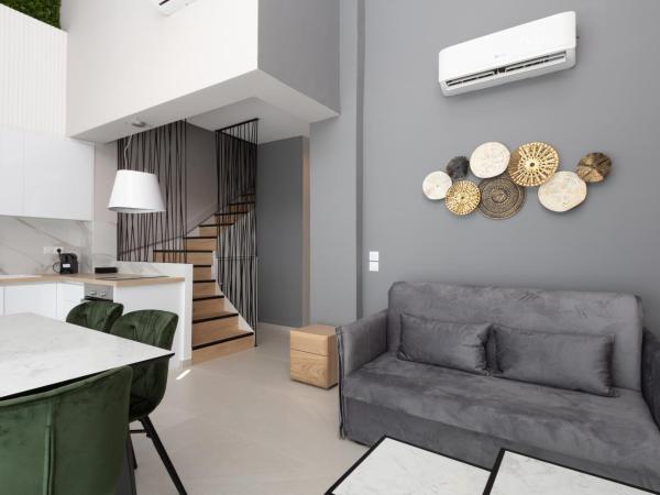 LUX&EASY Athens Downtown Residences : photo 1 de la chambre suite 2 chambres avec jacuzzi