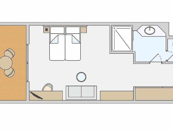 ROBINSON AGADIR - All Inclusive : photo 5 de la chambre chambre double ou lits jumeaux standard - vue sur mer