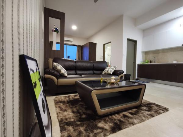 Attic Home Melaka Silverscape Residence & Jonker : photo 4 de la chambre deluxe twin studio (private bathtub and city view)