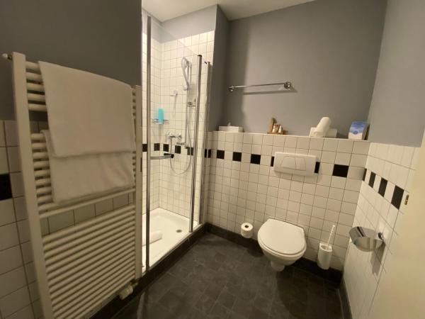 Thermal Hotels & Walliser Alpentherme Leukerbad : photo 10 de la chambre suite lit king-size grand bain