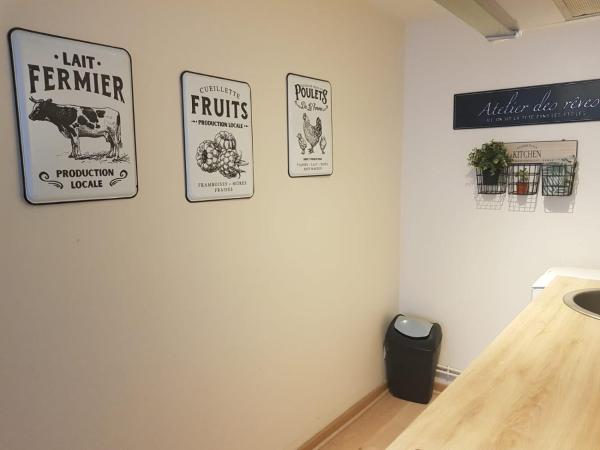 Duplex à la gare du Mans : photo 6 de la chambre appartement standard