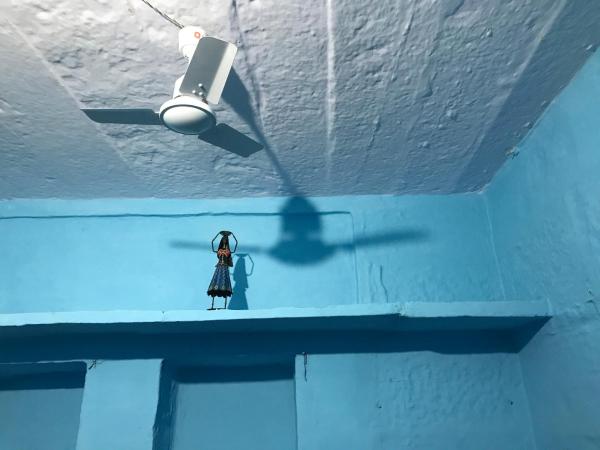 Blue Stay Jodhpur : photo 4 de la chambre chambre lits jumeaux avec salle de bains commune