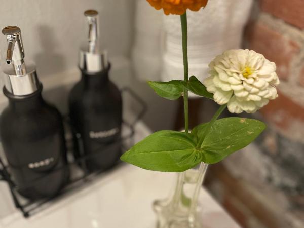 Flora House Denver : photo 6 de la chambre chambre lit queen-size - vue sur jardin